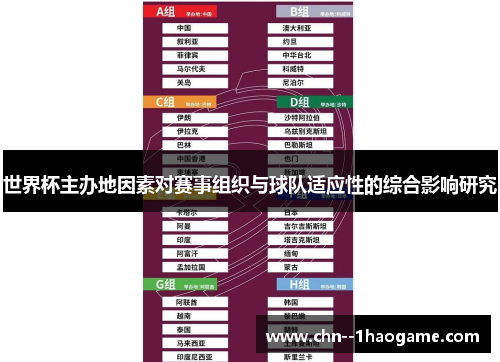 世界杯主办地因素对赛事组织与球队适应性的综合影响研究
